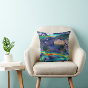 Visualisation Of Global Winds. Cushion