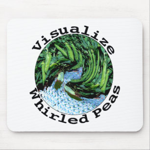 Visualise Whirled Peas Mousepad