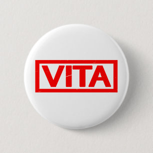 Vita Stamp 6 Cm Round Badge