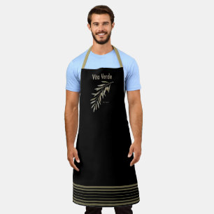 Vita Verde Collection Black Apron