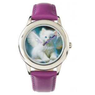 Vitage Kitten Angel Watch