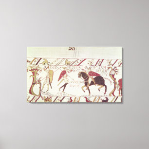 Vital informs King Harold Canvas Print