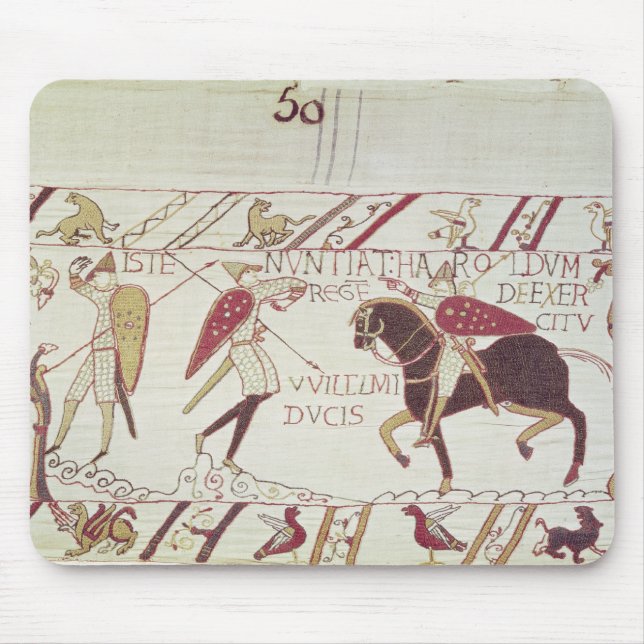 Vital informs King Harold Mouse Mat (Front)