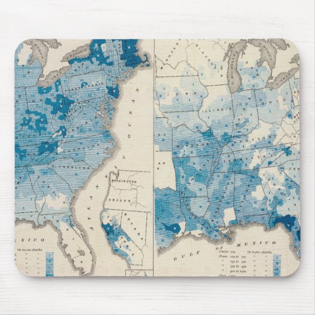 Vital statistics, United Census Mouse Mat (Front)