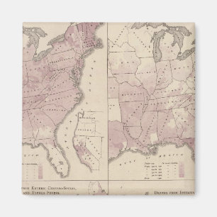 Vital Statistics, United States Census Magnet
