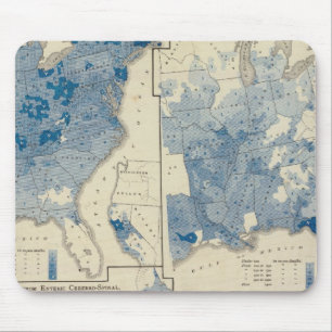 Vital statistics, United States census Mouse Mat