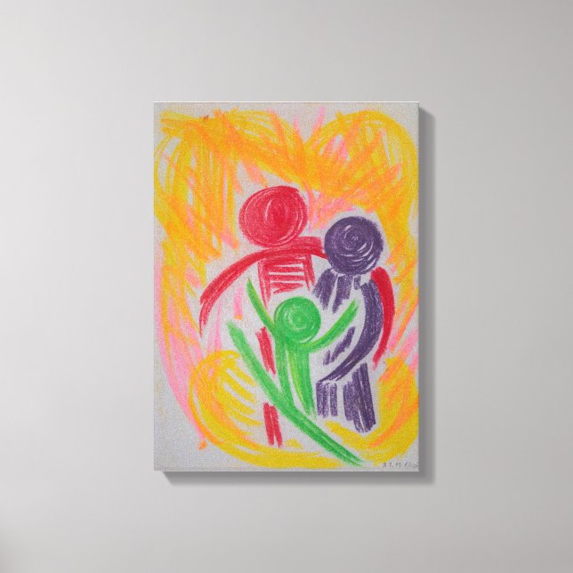 Vitality and strong Bond Canvas Print (Front)