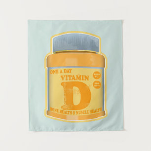 Vitamin D capsules health and well-being Tapestry