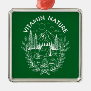 Vitamin Nature Metal Tree Decoration