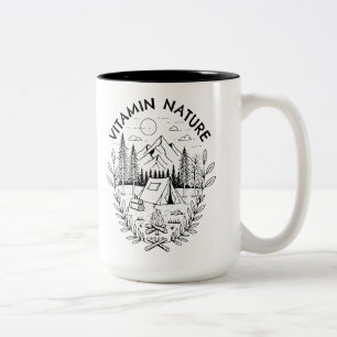 Vitamin Nature Two-Tone Coffee Mug