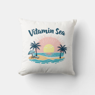 Vitamin Sea Cushion