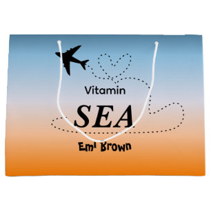 Vitamin Sea Orange Summer Colour Gift Bag