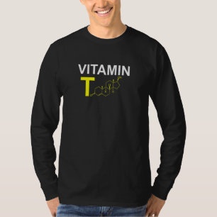 Vitamin T Testosterone Bodybuilding Weightlifting T-Shirt