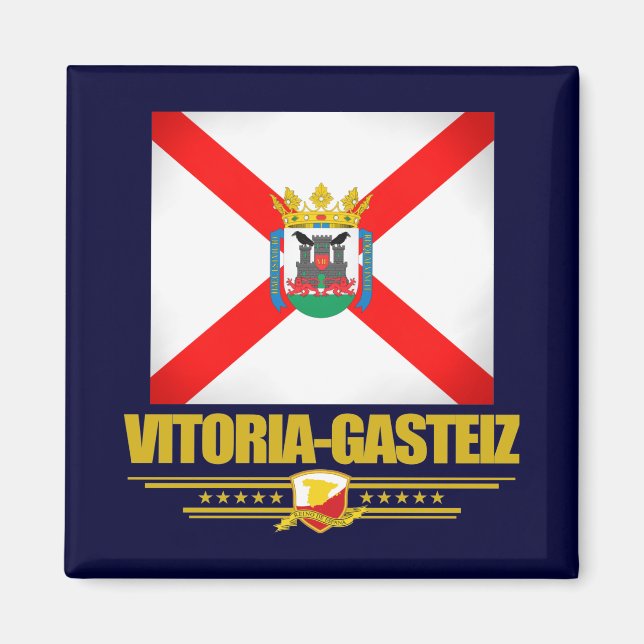 Vitoria-Gasteiz Magnet (Front)