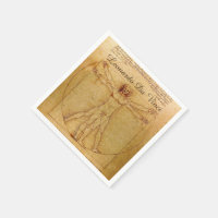 Vitruvian Man By Leonardo Da Vinci