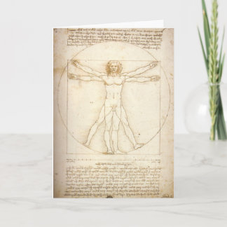 Vitruvian Man Card