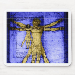 Vitruvian Man Mouse Mat