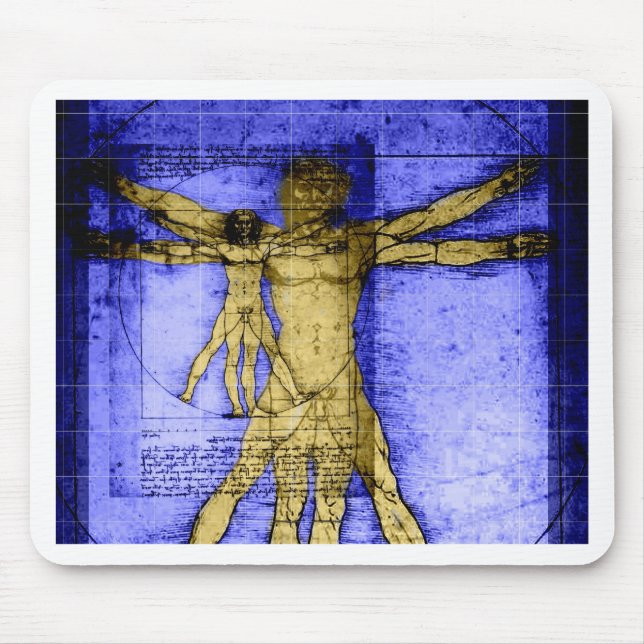 Vitruvian Man Mouse Mat (Front)