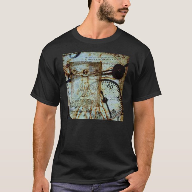 Vitruvian Man T-shirt (Front)