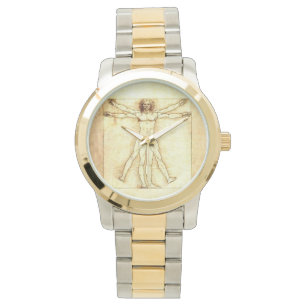 Vitruvian Man Wrist Watch