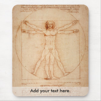 Vitruviano Man Mouse Mat