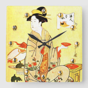 Vittage Japanese art clock