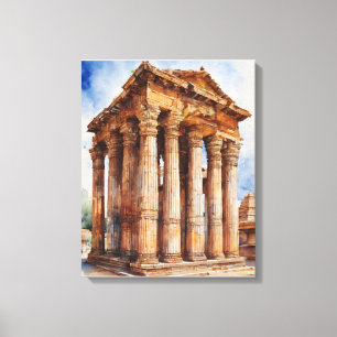 Vittala Temple of Musical Pillars I Canvas Print