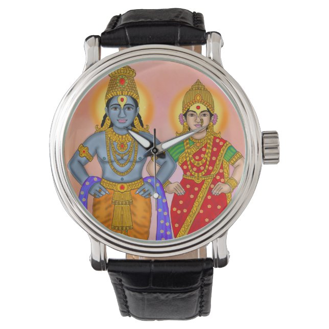 Vitthal Rukmini Clock Watch (Front)