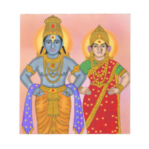 Vitthal Rukmini Stationary Notepad