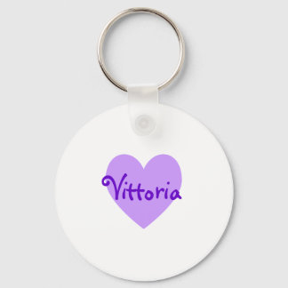Vittoria in Purple Key Ring