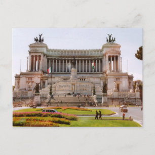 Vittorio Emmanuelle II, Piazza de Venezia, Roma Postcard