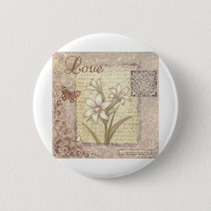 VIV20 Word 1 Love.tif 6 Cm Round Badge