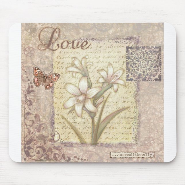 VIV20 Word 1 Love.tif Mouse Mat (Front)