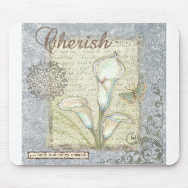 VIV21 Word 2 Cherish.tif Mouse Mat (Front)