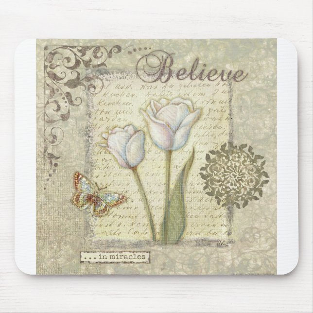 VIV22 Word 3 Believe.tif Mouse Mat (Front)