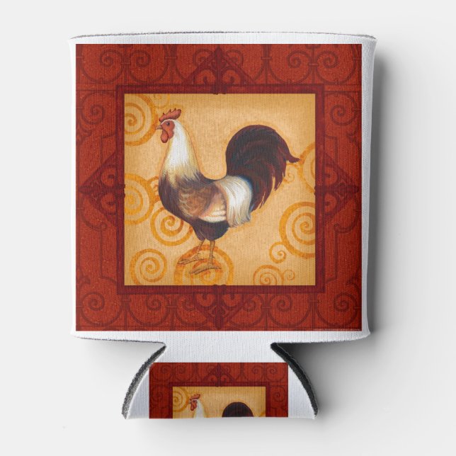 VIV54 Rooster 2.tif Can Cooler (Front)