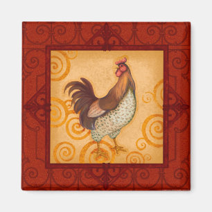 VIV56 Rooster 4.tif Magnet