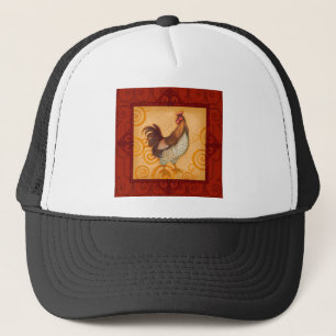 VIV56 Rooster 4.tif Trucker Hat