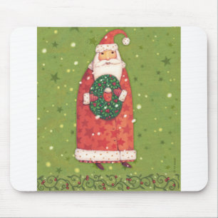 VIV77 Green Santa.tif Mouse Mat
