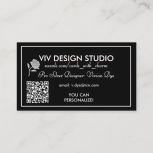 Viv Design Studio business cards December 2025