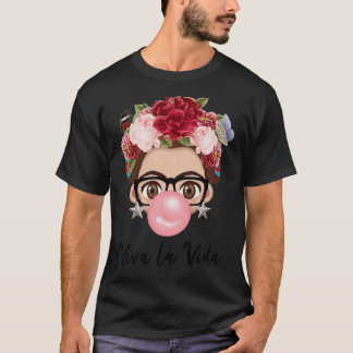 VIva balloon Frida Kahlo painter art for fans Esse T-Shirt