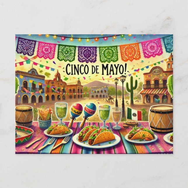 Viva Cinco de Mayo!, Postcard (Front)