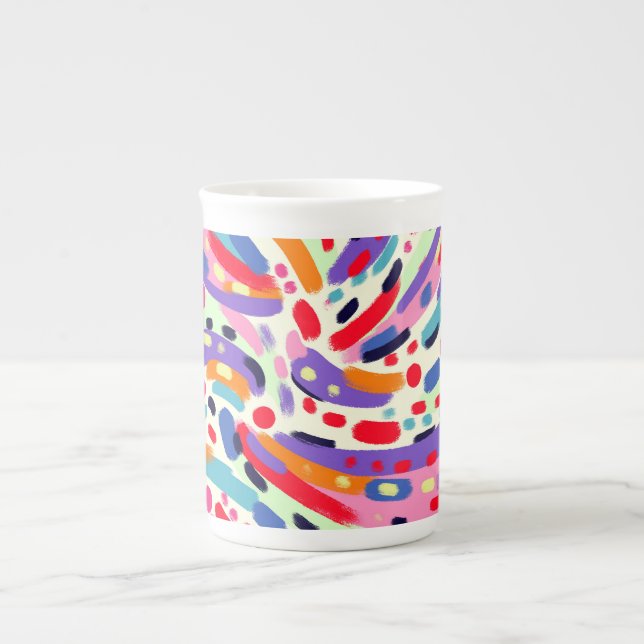 Viva Colours! Bone China Mug (Front)