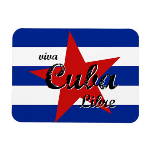 Viva Cuba Libre, Havana, Fidel Castro, Che Guevara Magnet