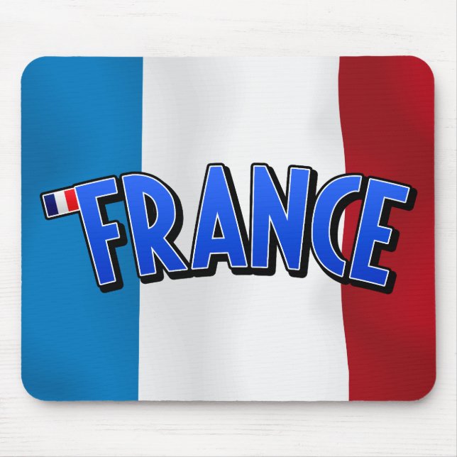 Viva France! Mouse Mat (Front)