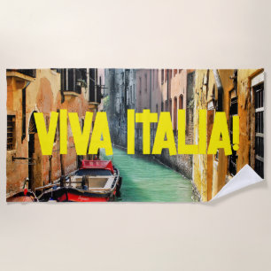 VIVA ITALIA Beach Towel