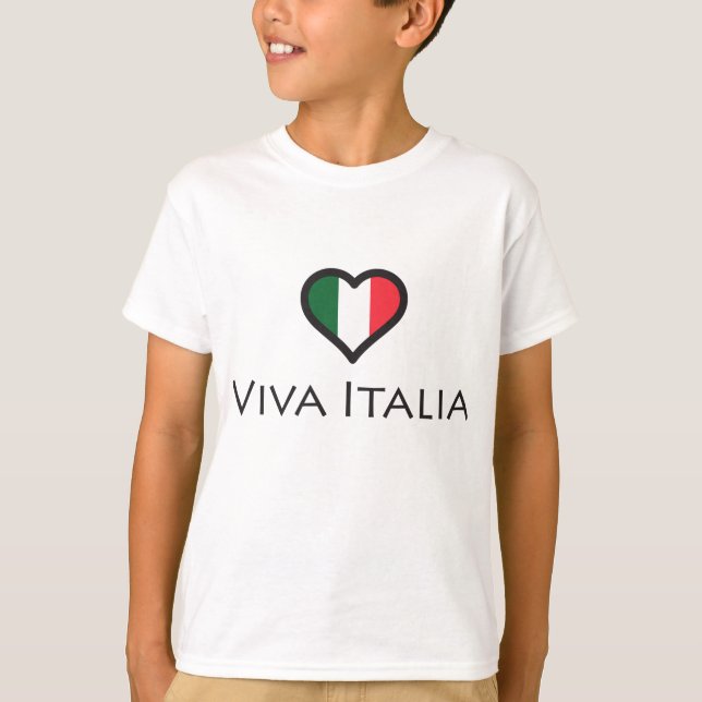 Viva Italia - Italian Pride T-Shirt (Front)