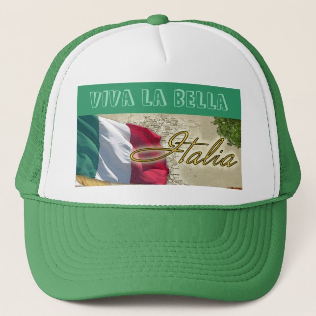 Viva Italia Trucker Hat (Front)