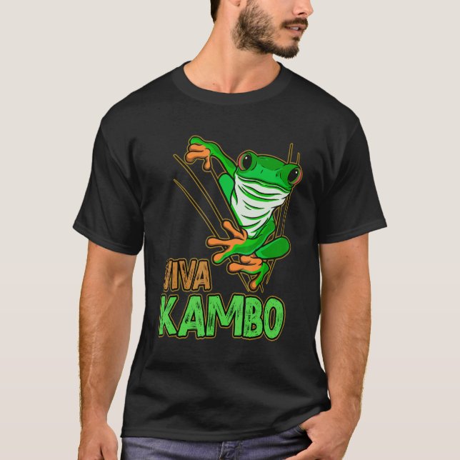 Viva Kambo Frog Ceremony Plant Medicine T-Shirt (Front)