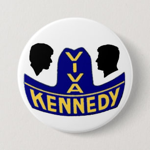 Viva Kennedy 7.5 Cm Round Badge
